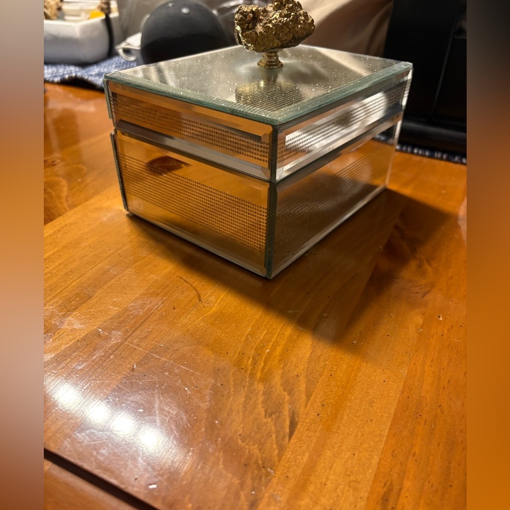 Pier 1 Gold and Silver Jewelry Organizer